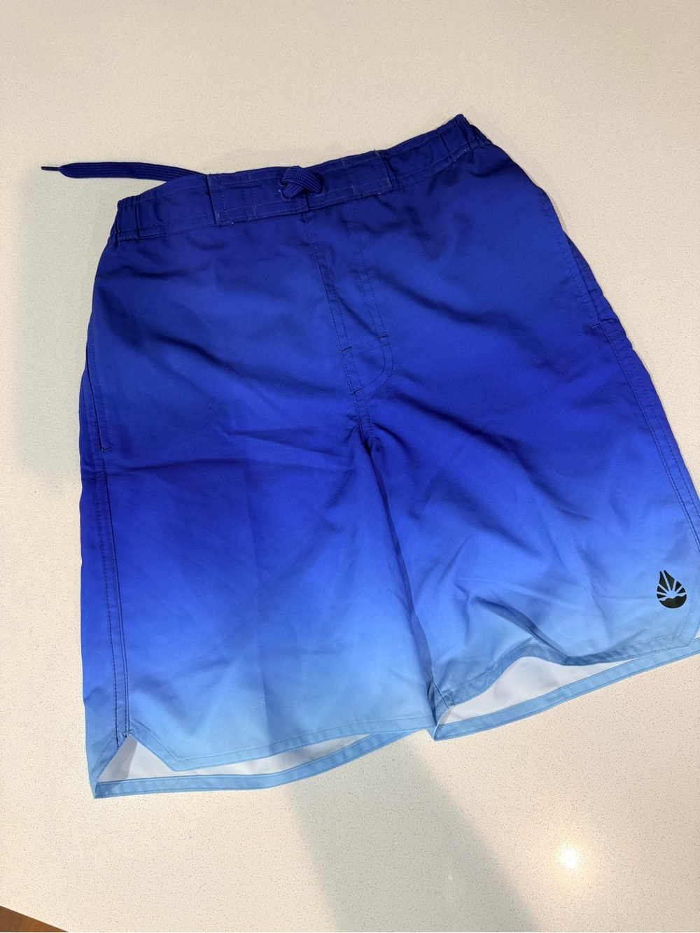 Orage Blue Gradient Swim Trunks